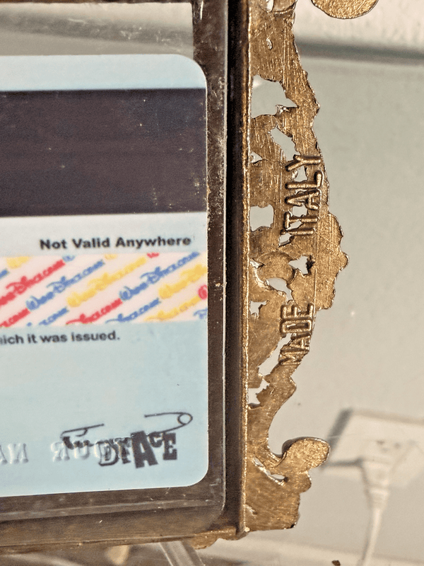 D*Face x Banksy "American Depress" Faux Credit Card Art, Dismaland 2015, Framed - Gauntlet Gallery