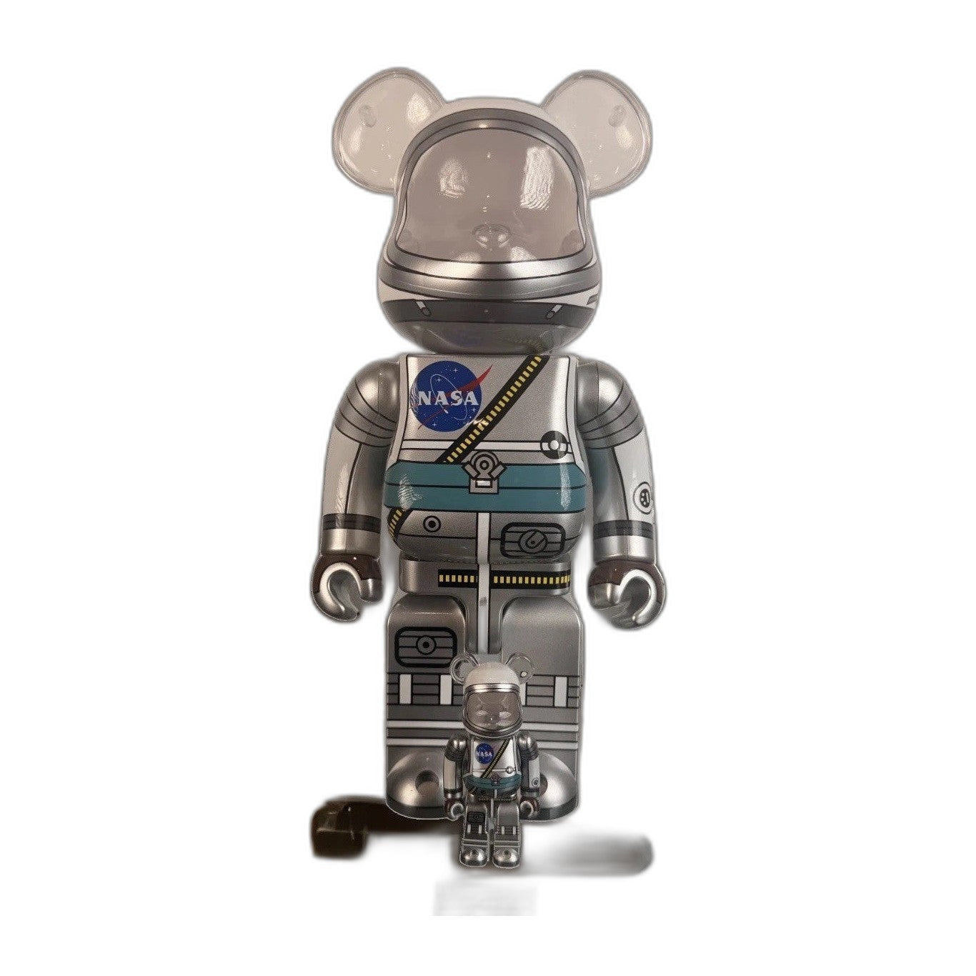 Bearbrick BE@RBRICK Mercury Astronaut 400% 100% Set NASA Med — Gauntlet Gallery