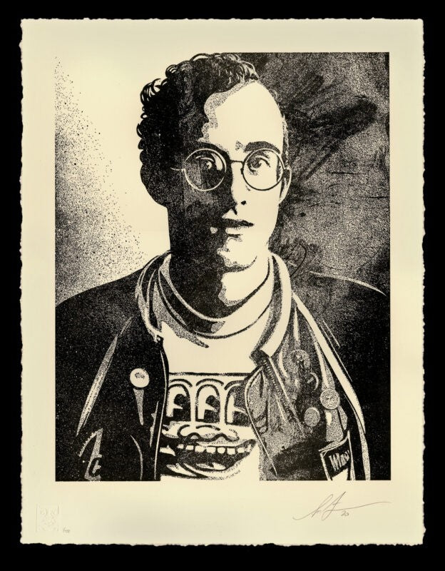 Keith Haring (Framed Letterpress)