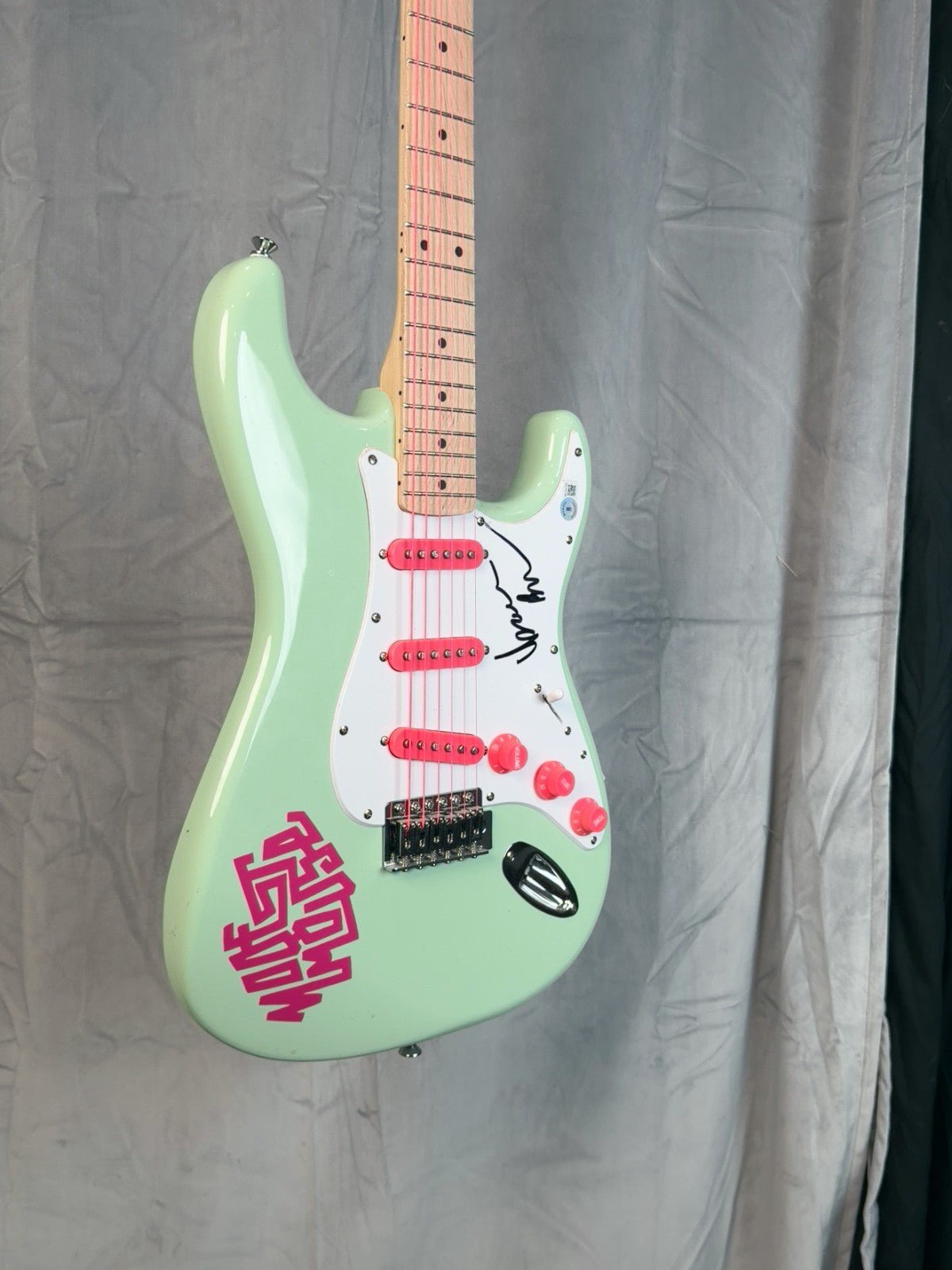 Isaac Brock — Mint Green Strat Guitar - Custom Model - Gauntlet Gallery