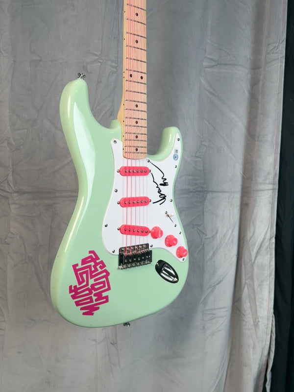 Isaac Brock — Mint Green Strat Guitar - Custom Model - Gauntlet Gallery