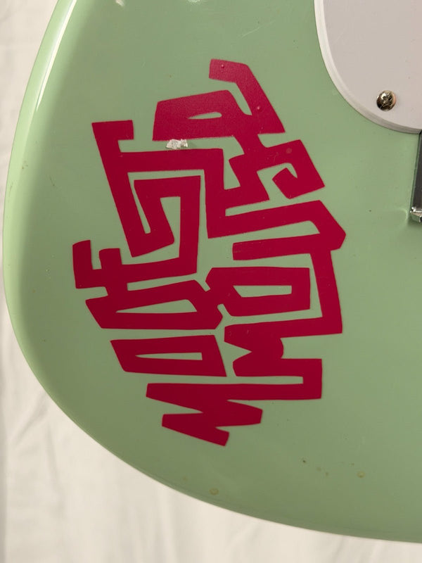 Isaac Brock — Mint Green Strat Guitar - Custom Model - Gauntlet Gallery