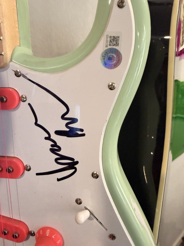 Isaac Brock — Mint Green Strat Guitar - Custom Model - Gauntlet Gallery