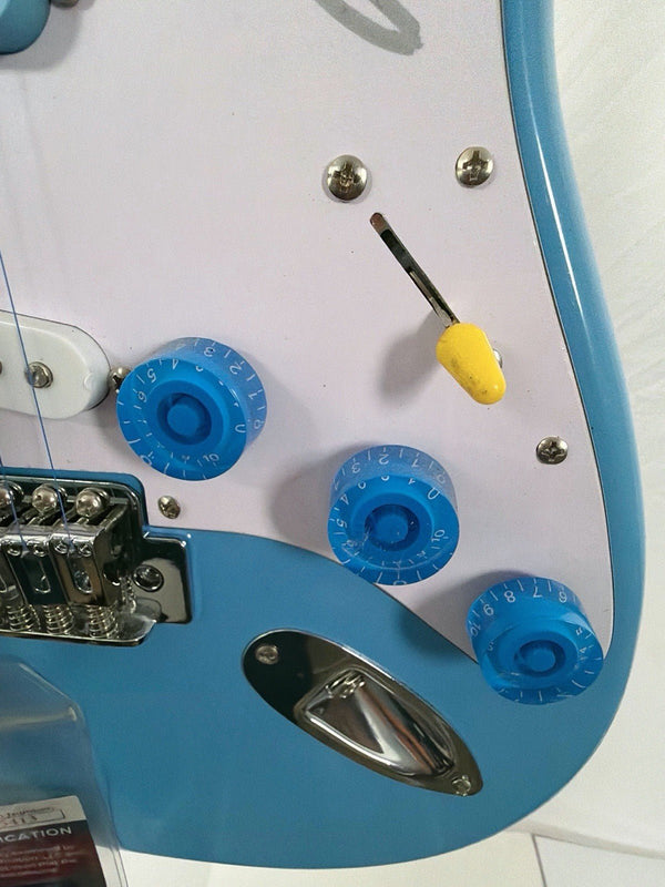 Jack Johnson — Surf Blue Stratocaster Guitar with - Gauntlet Gallery