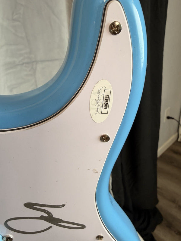Jack Johnson — Surf Blue Stratocaster Guitar with - Gauntlet Gallery