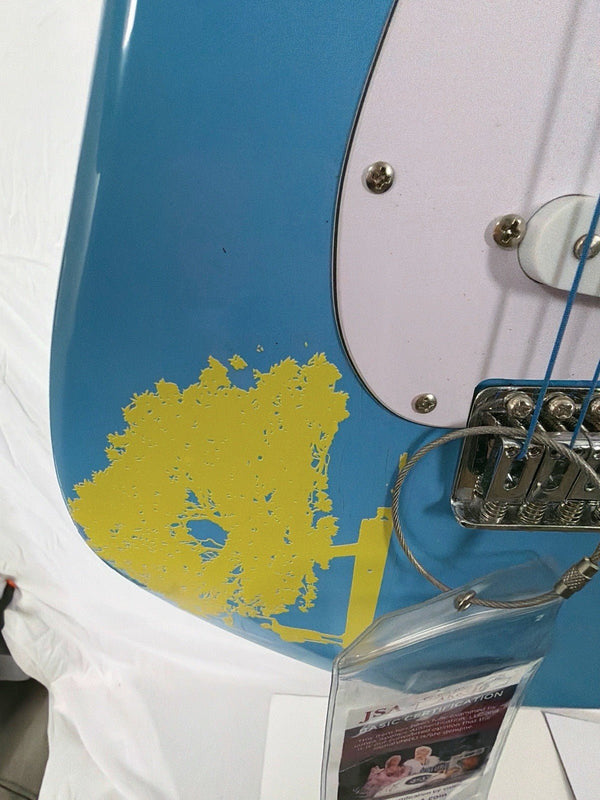 Jack Johnson — Surf Blue Stratocaster Guitar with - Gauntlet Gallery