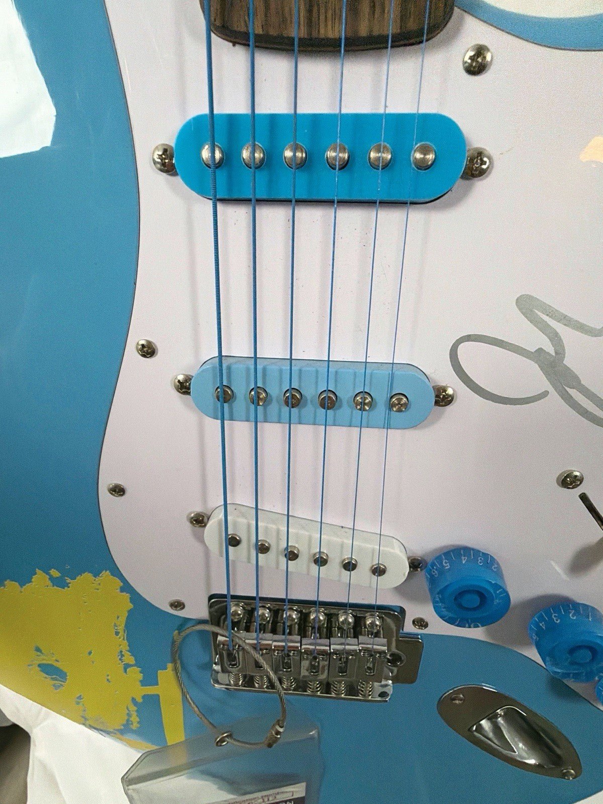 Jack Johnson — Surf Blue Stratocaster Guitar with - Gauntlet Gallery