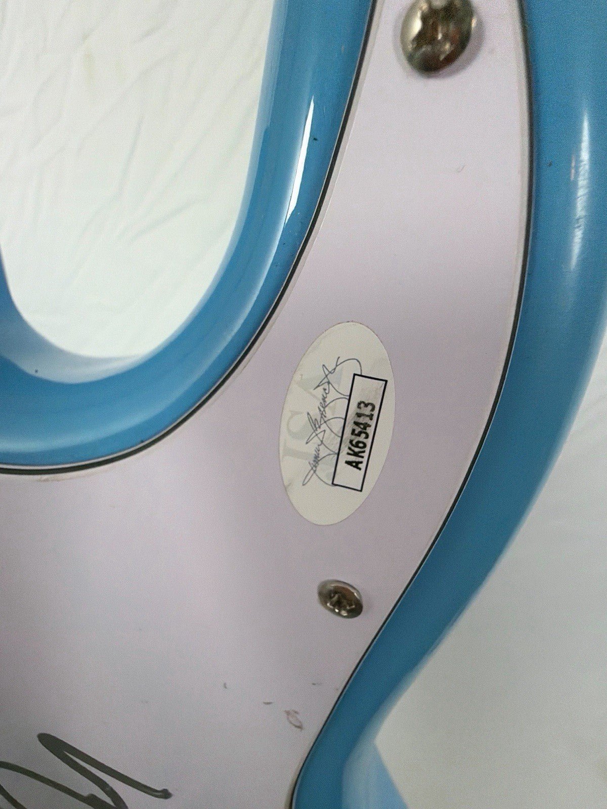 Jack Johnson — Surf Blue Stratocaster Guitar with - Gauntlet Gallery