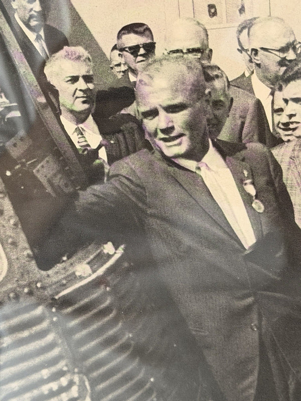 John Glenn — 8x10 Photo Friendship 7 Mercury Capsule JFK - Gauntlet Gallery