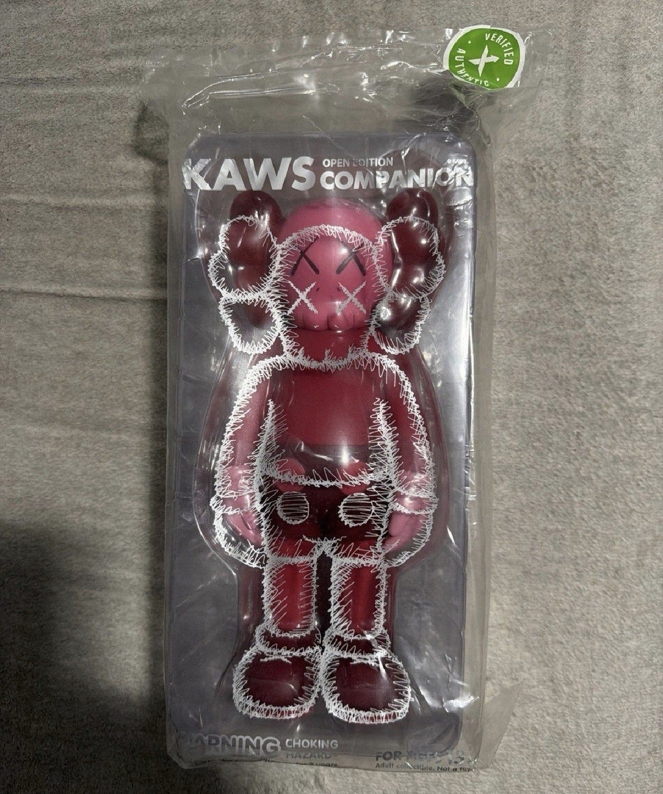 KAWS Companion Open Edition Vinyl Figure Blush 2017 11" NEW Factory Sealed - Gauntlet Gallery