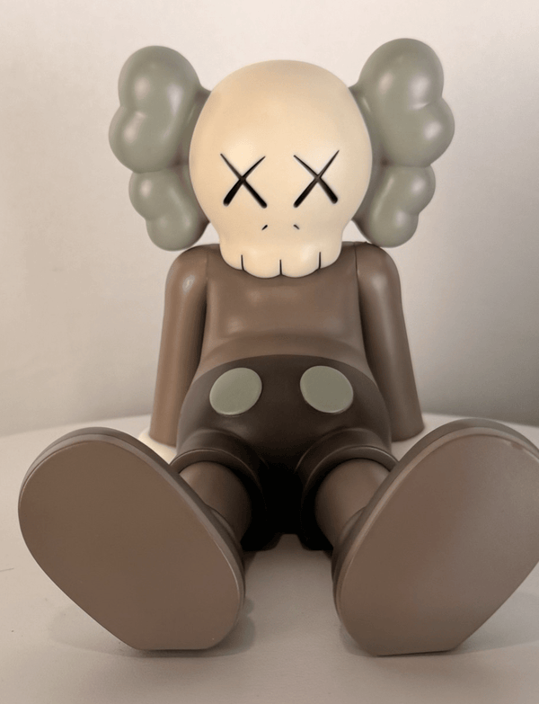 KAWS Holiday Taipei Companion Brown Vinyl Figure 2019 11.5" SEALED w/ Box - Gauntlet Gallery