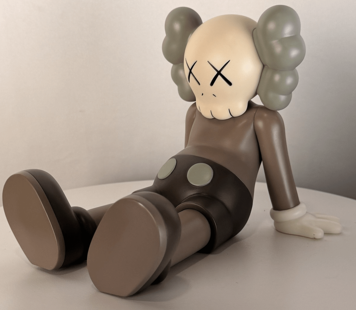 KAWS Holiday Taipei Companion Brown Vinyl Figure 2019 11.5" SEALED w/ Box - Gauntlet Gallery