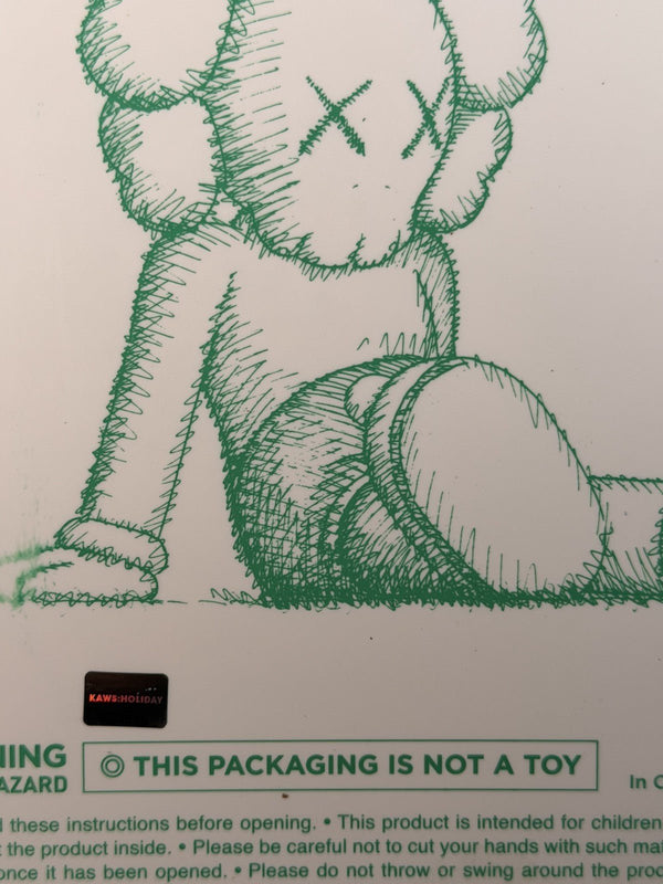 KAWS Holiday Taipei Companion Brown Vinyl Figure 2019 11.5" SEALED w/ Box - Gauntlet Gallery