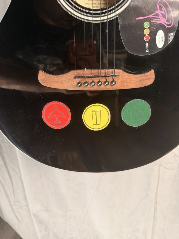 Mark Hoppus — Fender Acoustic Guitar - Blink - 182 - Gauntlet Gallery