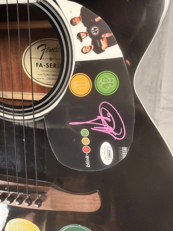 Mark Hoppus — Fender Acoustic Guitar - Blink - 182 - Gauntlet Gallery