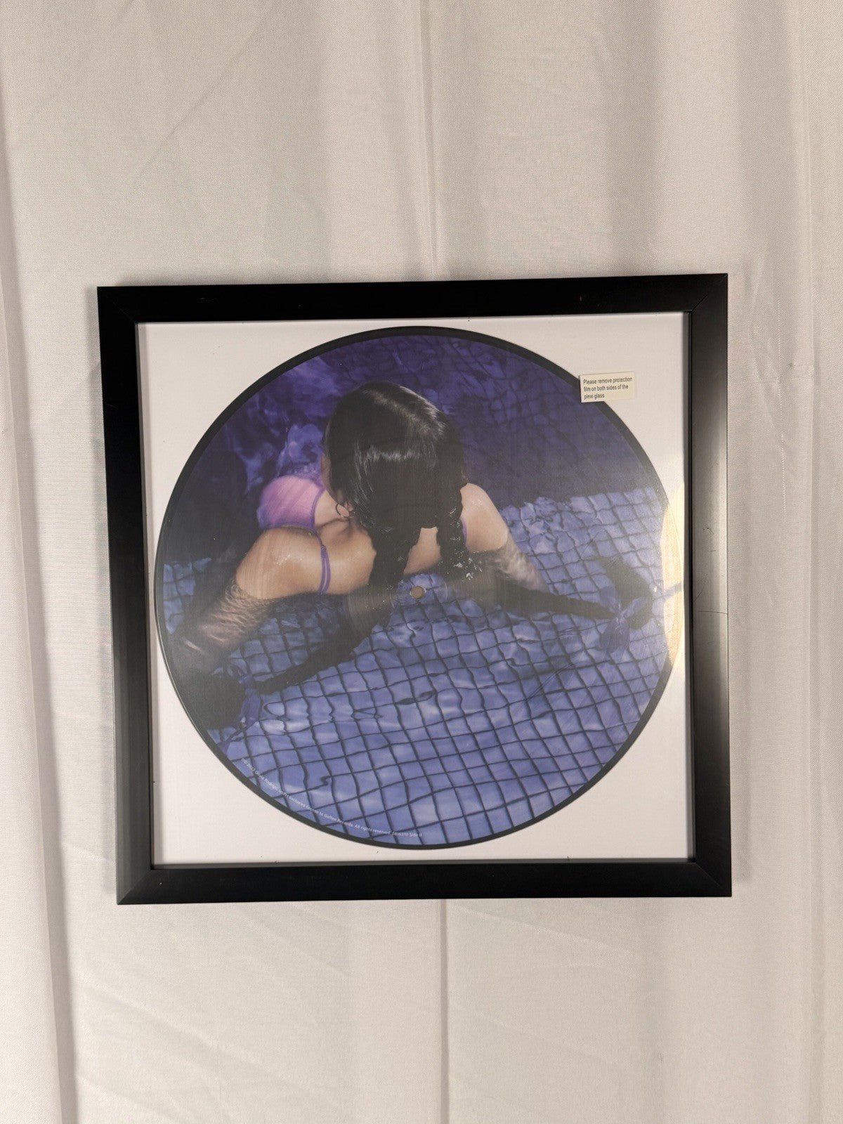 Olivia Rodrigo GUTS 12" Picture Disc Vinyl Shadowbox Frame Limited Edition 2023 - Gauntlet Gallery