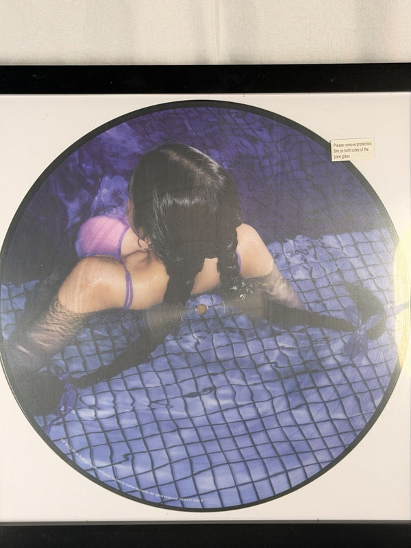 Olivia Rodrigo GUTS Limited Edition Purple Picture Disc Vinyl Framed Display 12" - Gauntlet Gallery