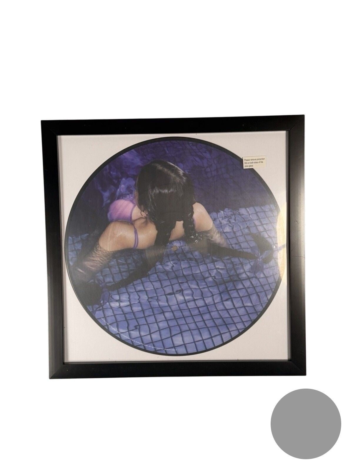 Olivia Rodrigo GUTS Limited Edition Purple Picture Disc Vinyl Framed Display 12" - Gauntlet Gallery