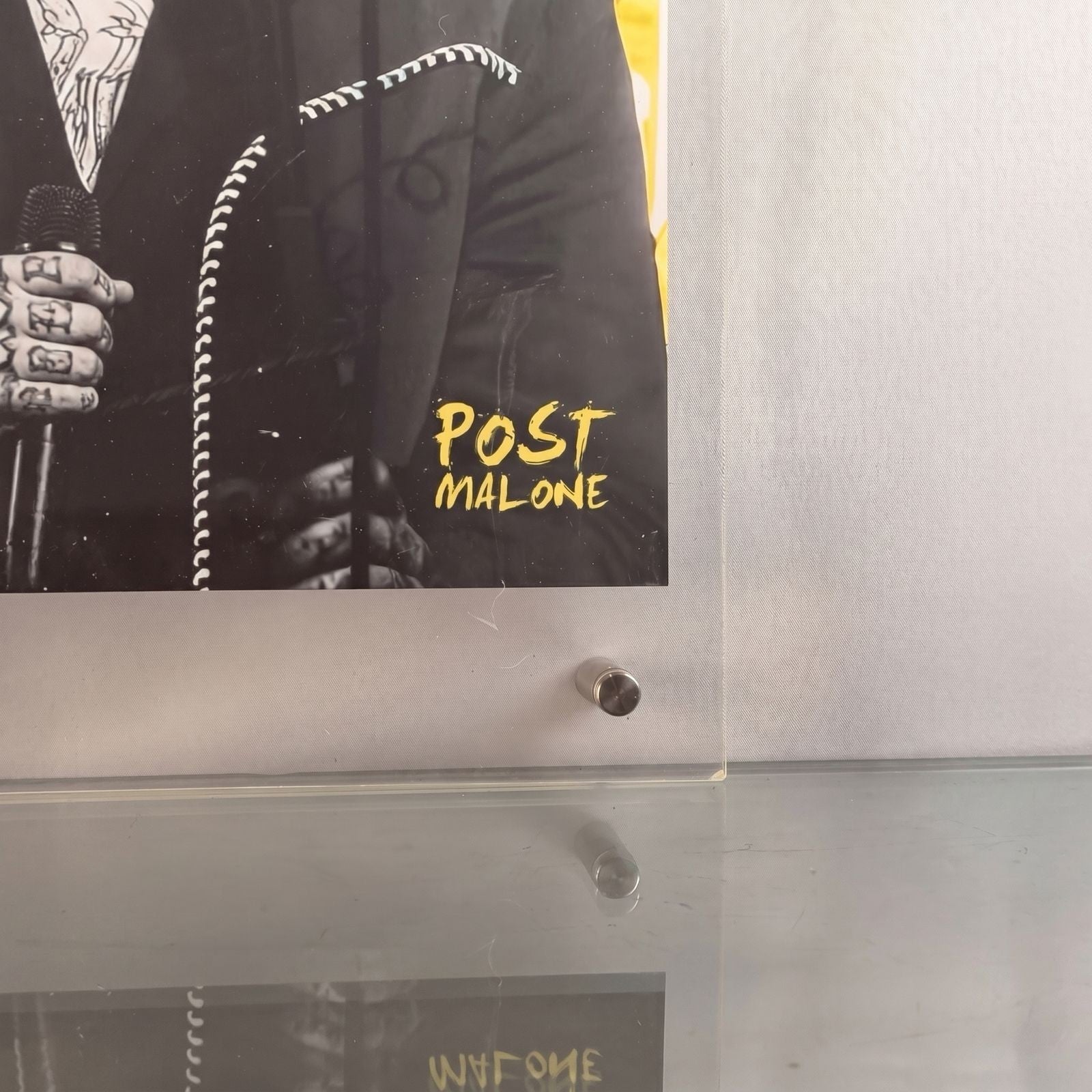 Post Malone Early Signed photo, two 11"x 14" framed JSA authenticated - Gauntlet Gallery