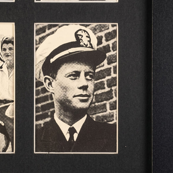 President John F. Kennedy JFK Framed Topps Card Deck w/ extra cards - Gauntlet Gallery