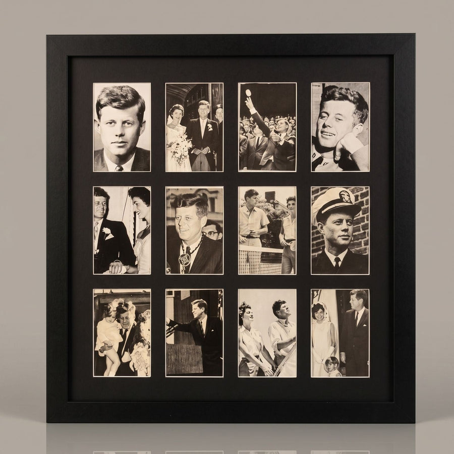 President John F. Kennedy JFK Framed Topps Card Deck w/ extra cards - Gauntlet Gallery
