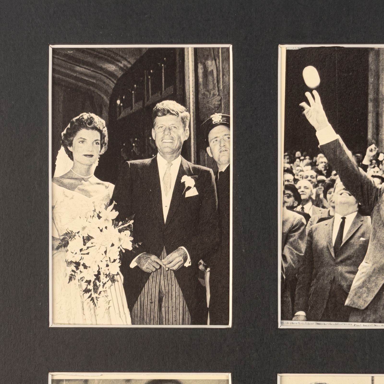 President John F. Kennedy JFK Framed Topps Card Deck w/ extra cards - Gauntlet Gallery