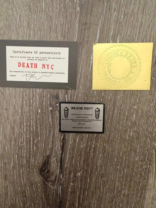 Rare Art - Death NYC Signed 34/100 Mao Zedong Beatles Abbey Road LV - Gauntlet Gauntlet Gallery
