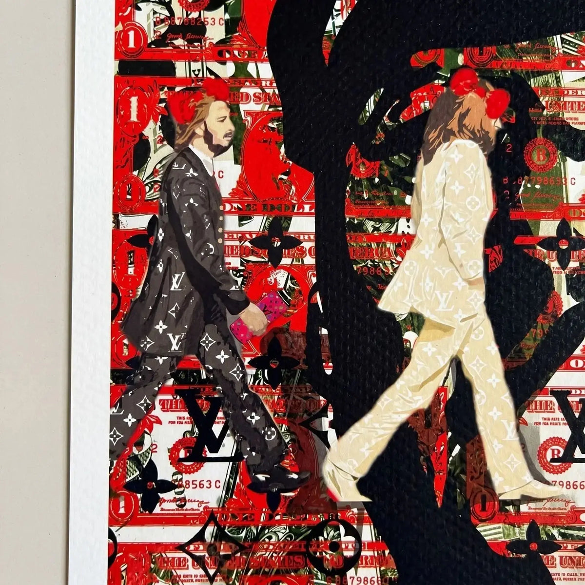 Rare Art - Death NYC Signed 34/100 Mao Zedong Beatles Abbey Road LV - Gauntlet Gauntlet Gallery