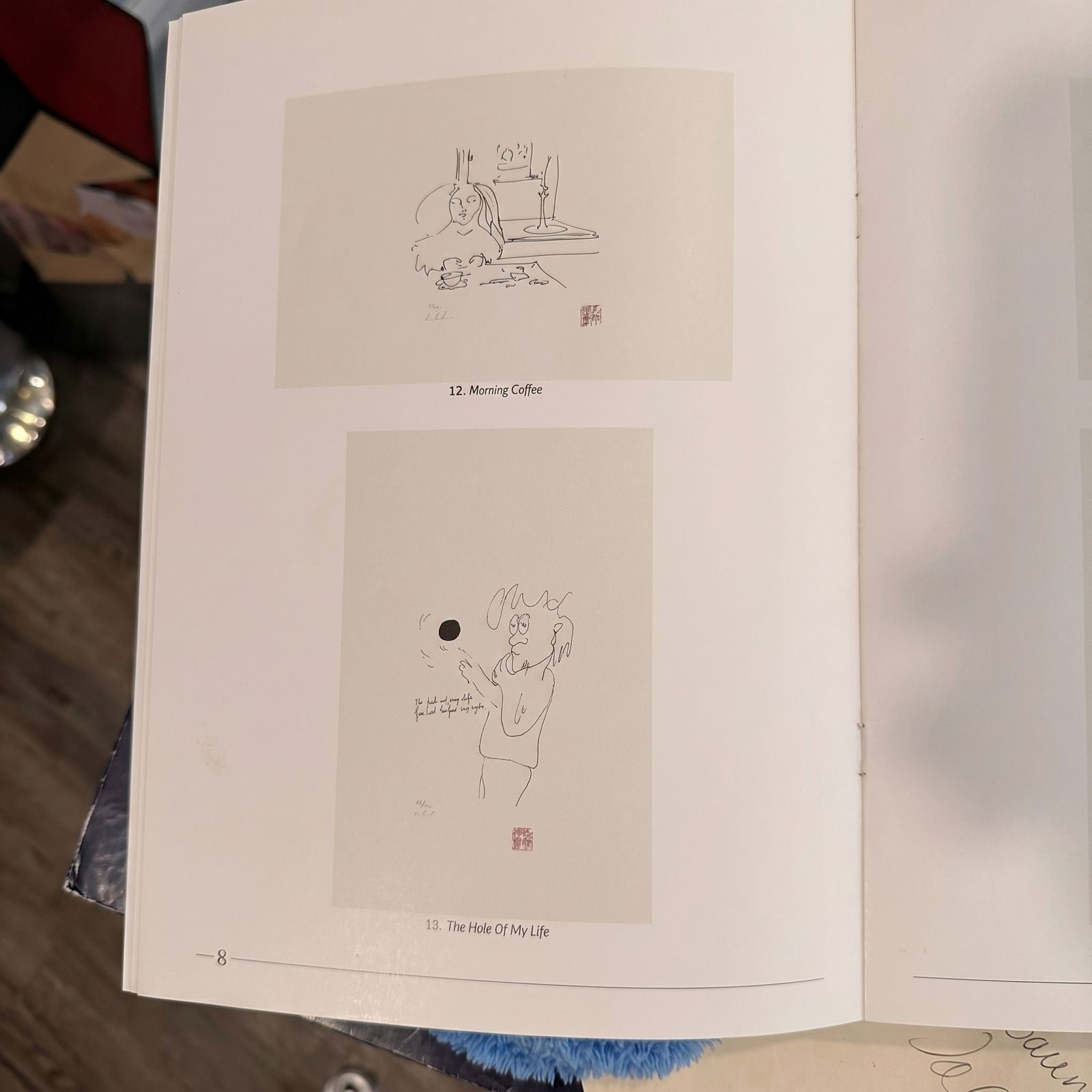 Rare John Lennon Bag One Arts Advertising Booklet with Prints and Memorabilia - Gauntlet Gallery