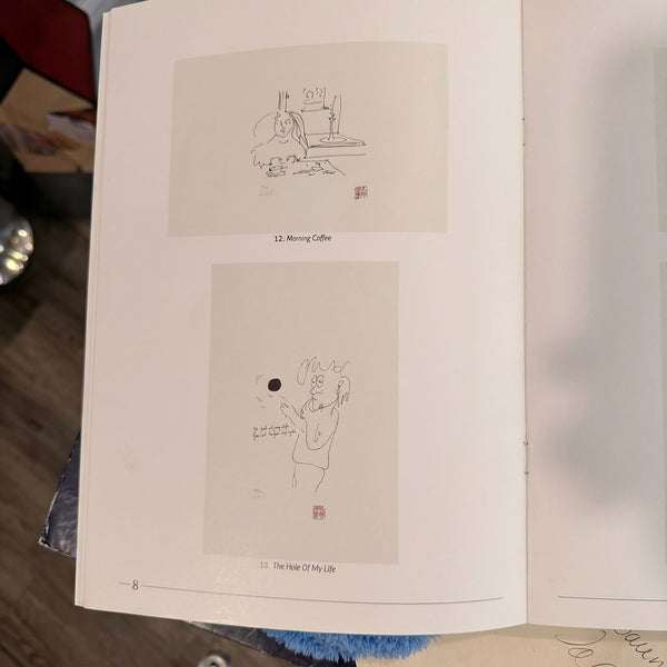 Rare John Lennon Bag One Arts Advertising Booklet with Prints and Memorabilia - Gauntlet Gallery