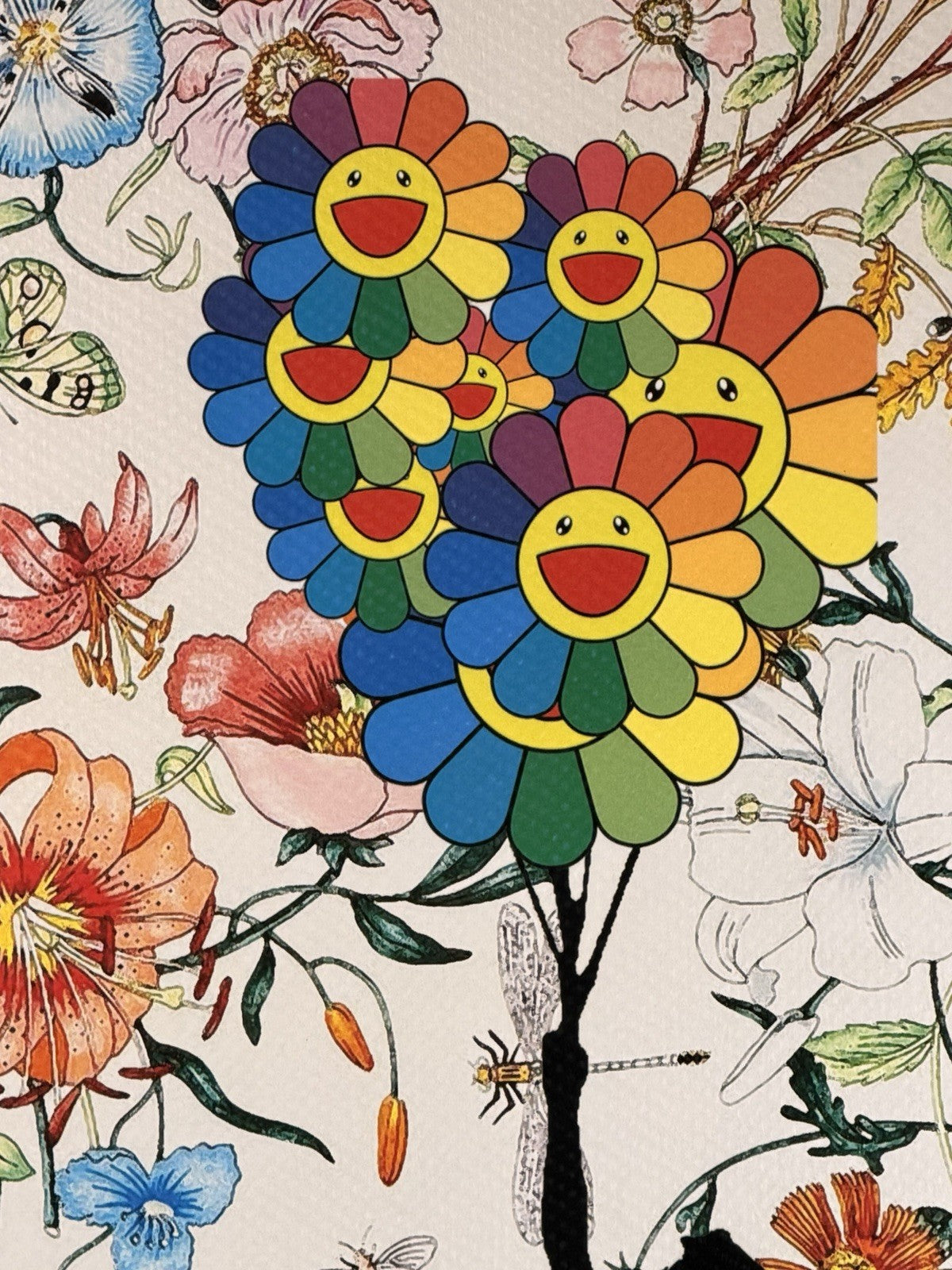 Death NYC Banksy Balloon Girl Murakami Flowers Gucci Flora Pop Art Signed Print
