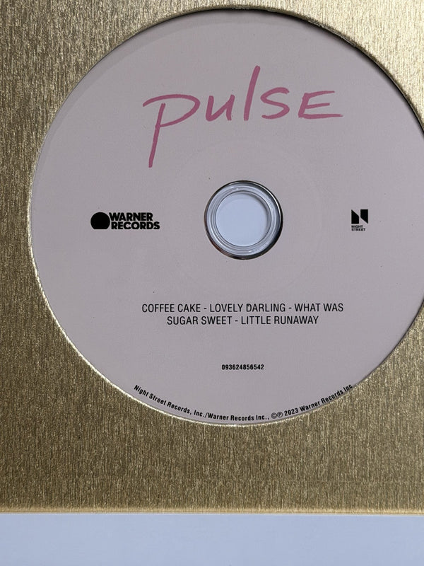 Benson Boone Signed Pulse CD Display Framed Autograph Photo Warner Records