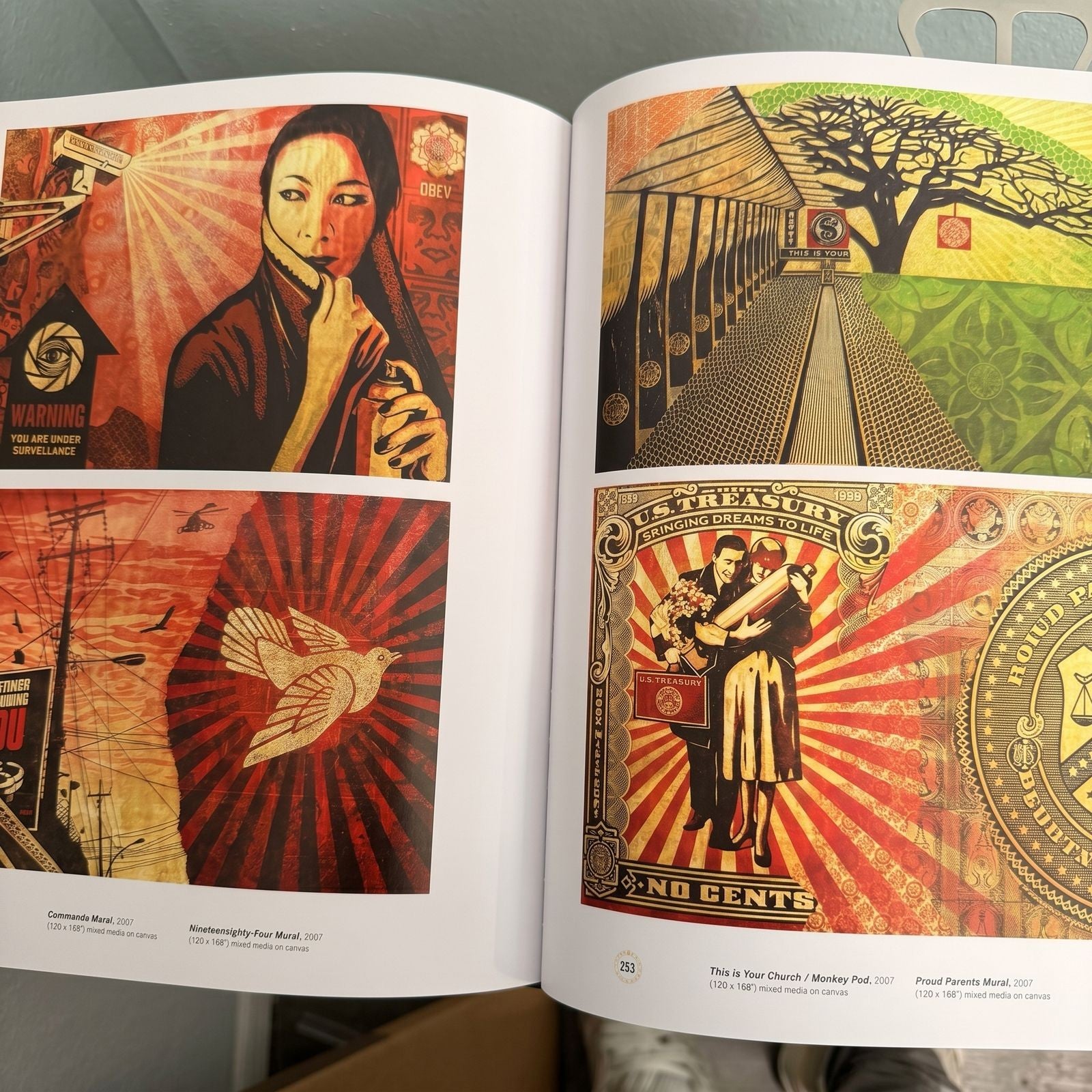 Signed Shepard Fairey OBEY Book with Rise Above Poster - Urban Art Collectible