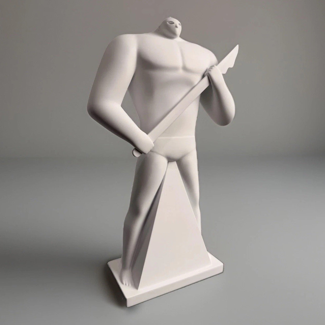 Cleon Peterson POWER Sculpture White Resin Ltd Edition 500 Beyond The Streets NT