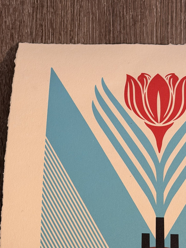 Shepard Fairey Green Power Factory Signed Numbered Letterpress OBEY 2023 /450