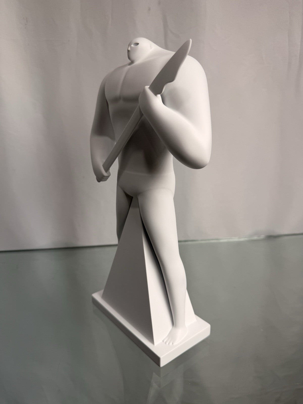 Cleon Peterson POWER Sculpture White Resin Ltd Edition 500 Beyond The Streets NT