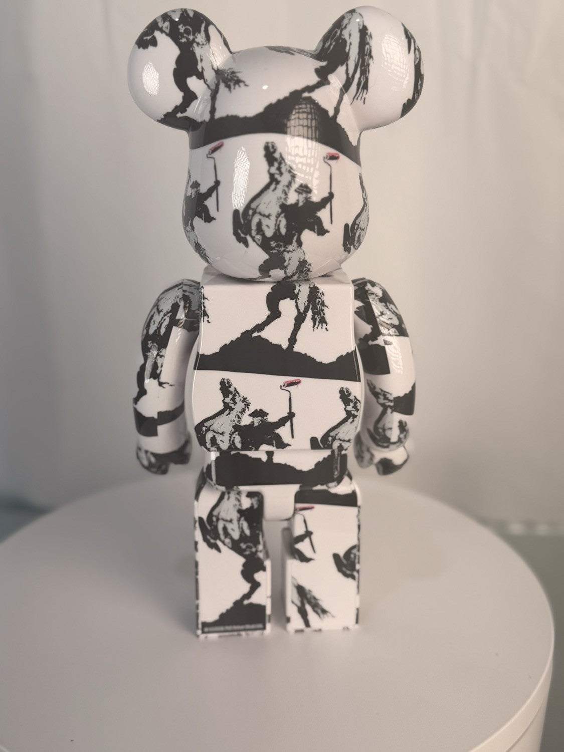 BE@RBRICK Brandalism Sync Banksy Medicom Toy Art Figure du-al.io Authenticated