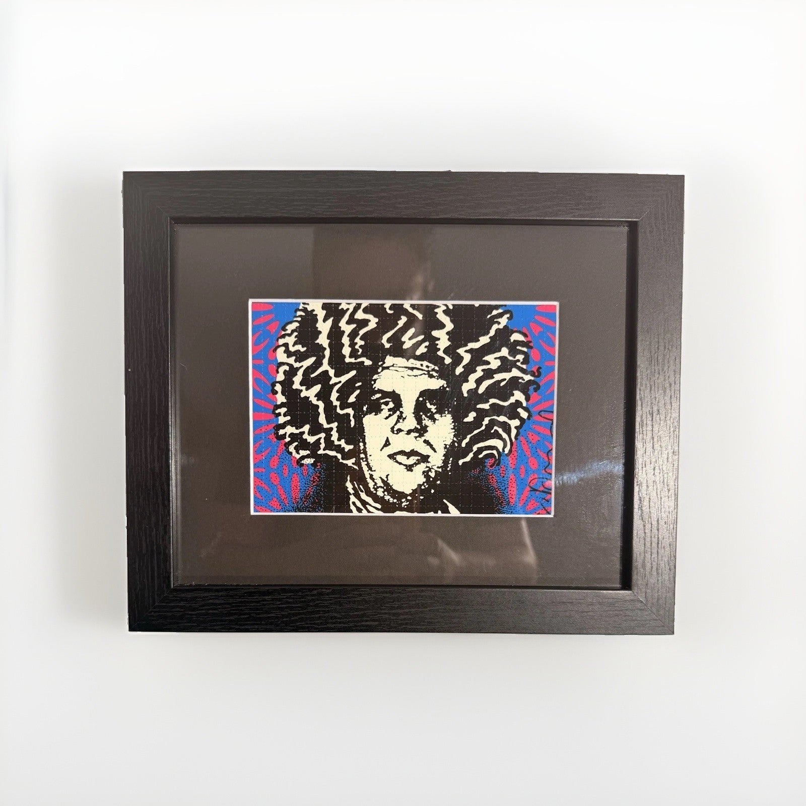 Shepard Fairey x Van Hamersveld Psychedelic Andre Blotter FRAMED Signed COA