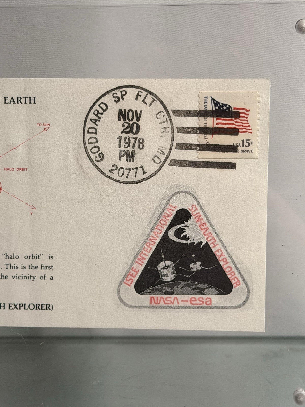 Robert Farquhar Signed ISEE-3 First Halo Orbiter Space Cover NASA with COA