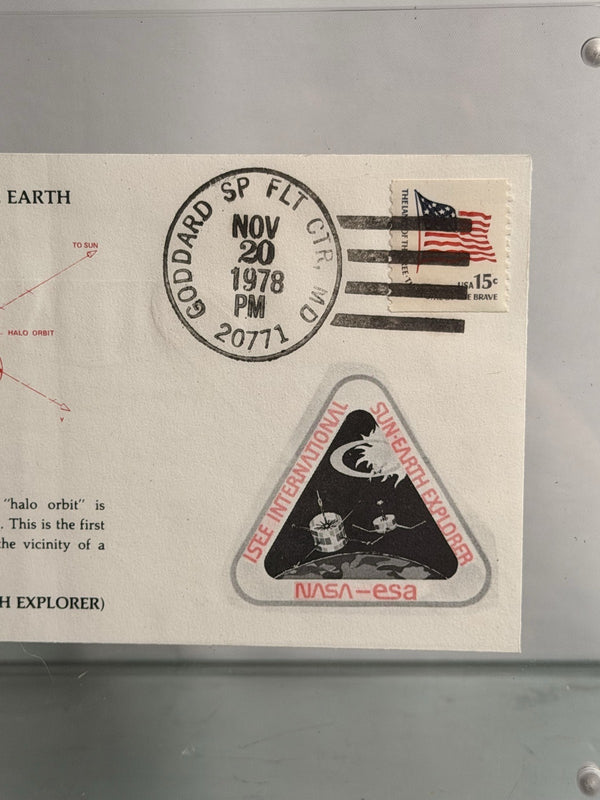 Robert Farquhar Signed ISEE-3 First Halo Orbiter Space Cover NASA with COA