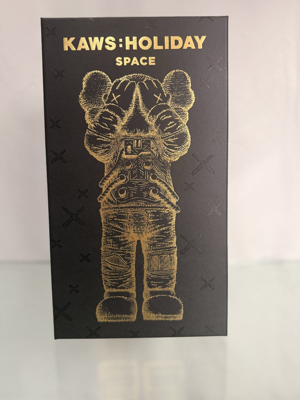 KAWS Holiday Space Set of 3 Gold Black Silver Companion Astronaut Figure StockX