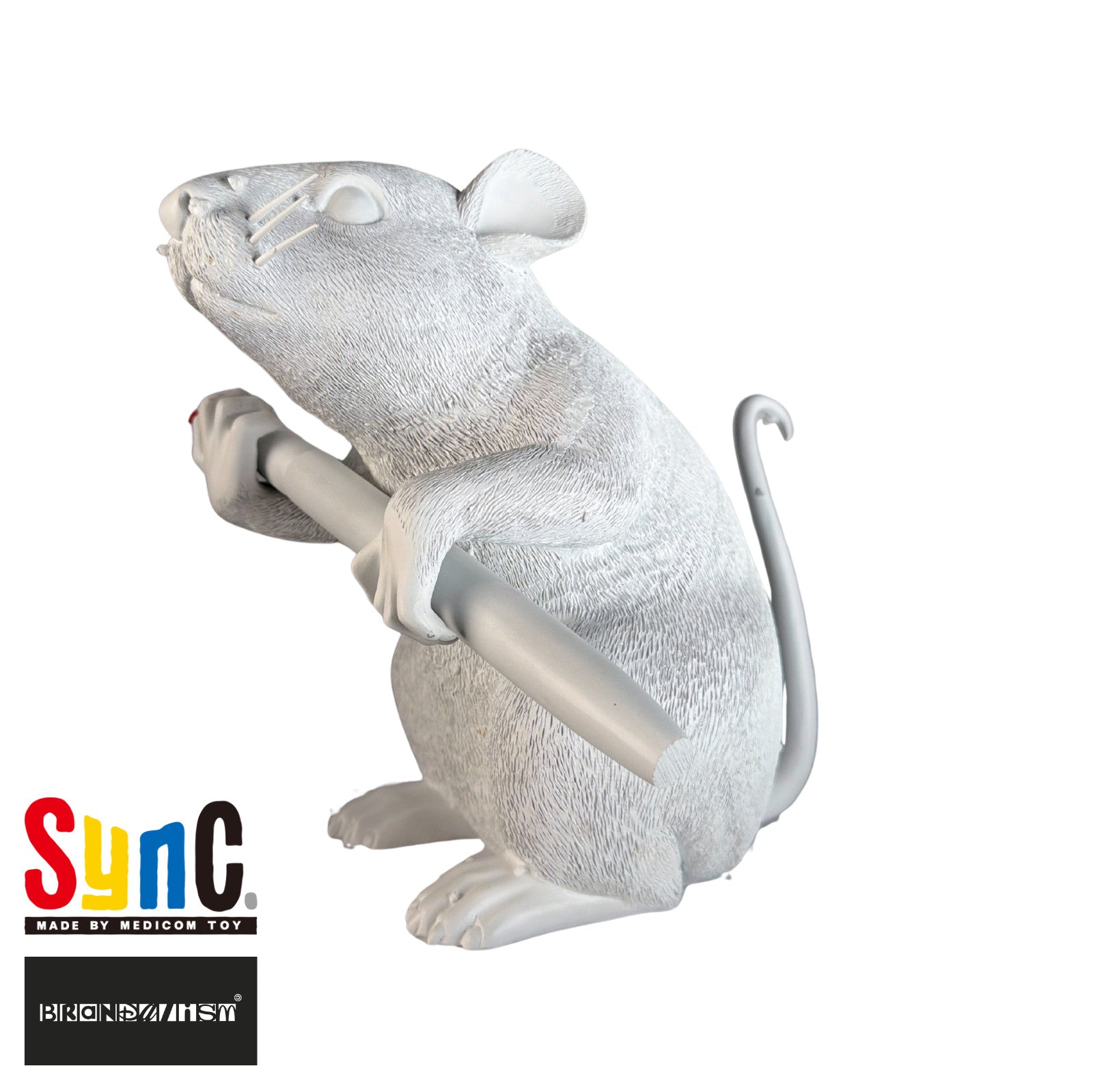 Banksy Love Rat White Medicom Toy Sync Brandalism New in Box