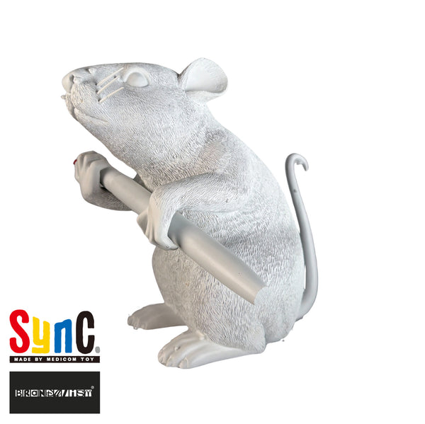 Banksy Love Rat White Medicom Toy Sync Brandalism New in Box