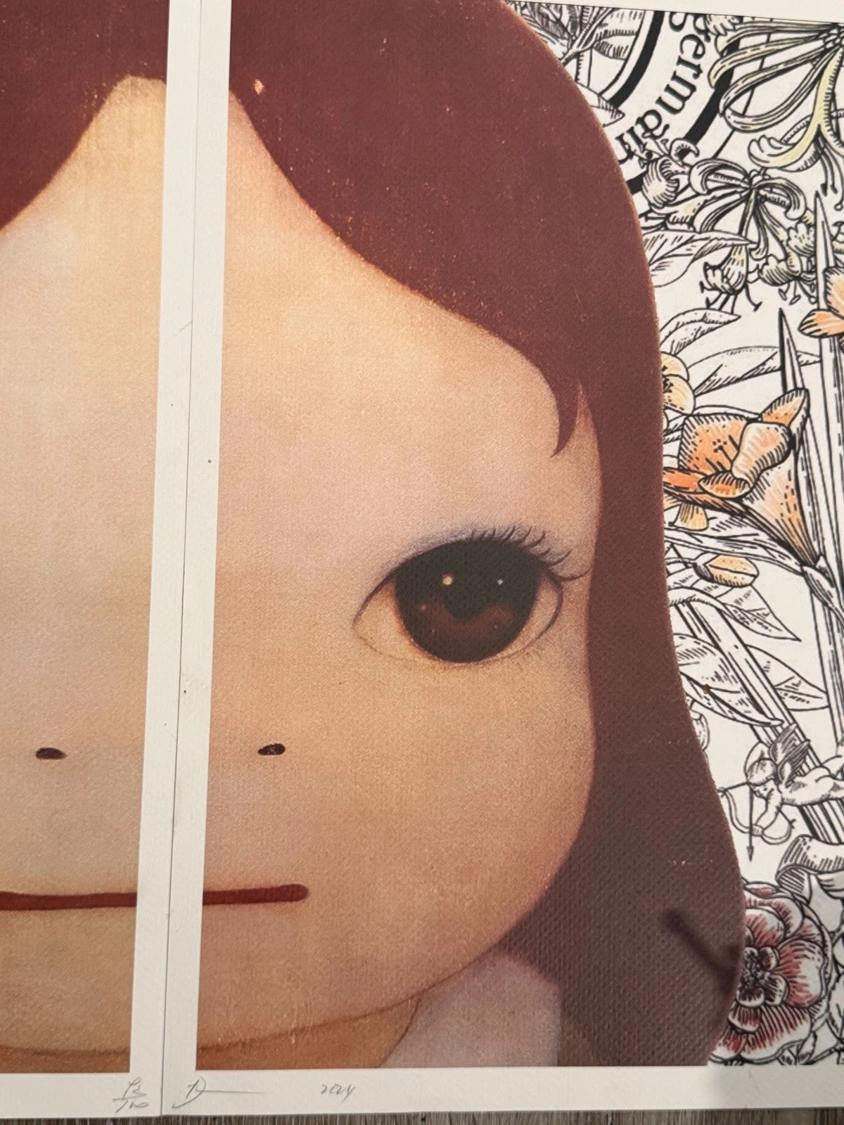 Death NYC Big Eye Girl Diptyque Paris SET OF 2 Signed Numbered LTD 100 2024