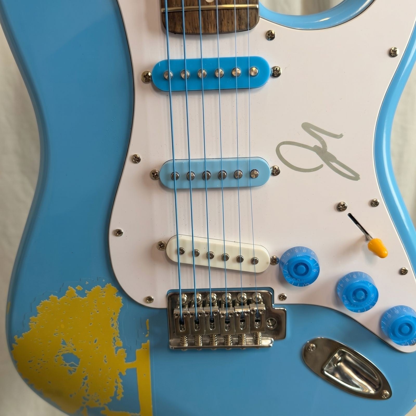 Jack Johnson — Surf Blue Stratocaster Guitar with