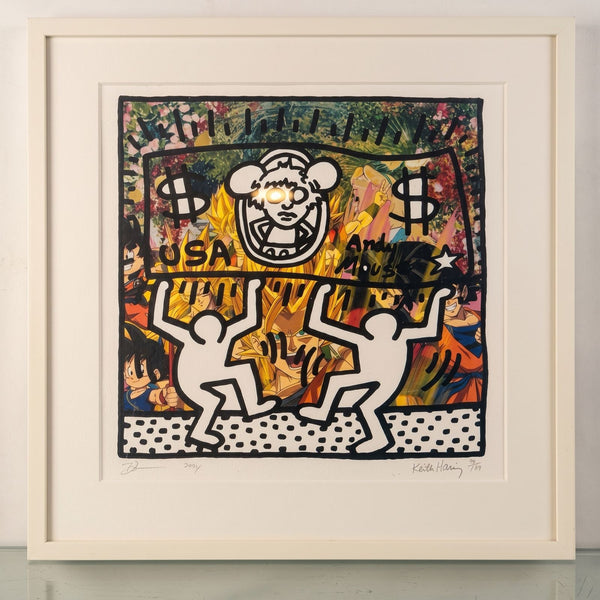 Death NYC — Haring Andy Mouse x Dragon Ball Z Signed X/100