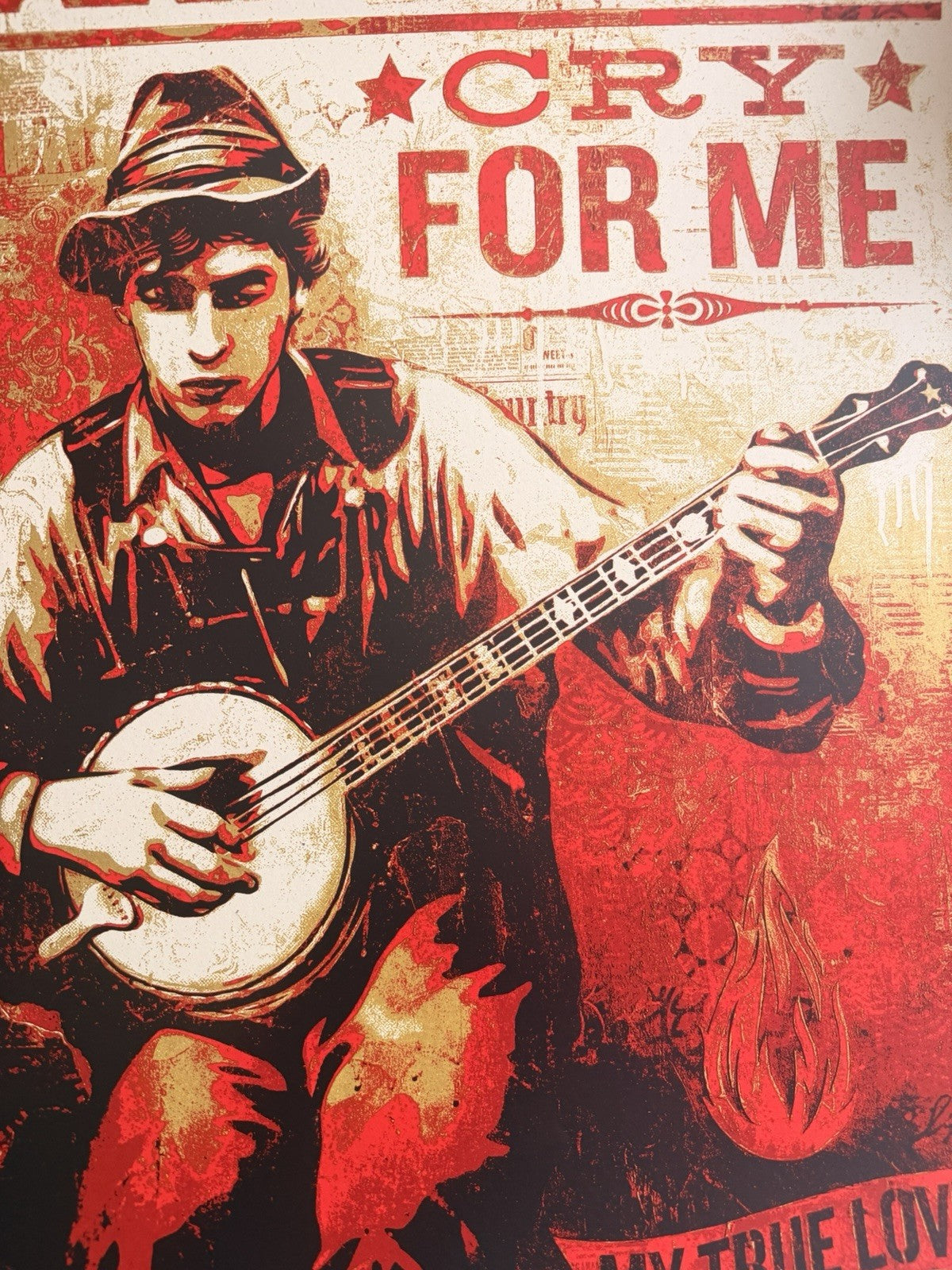 OBEY GIANT - DON'T YOU CRY FOR ME (AP)