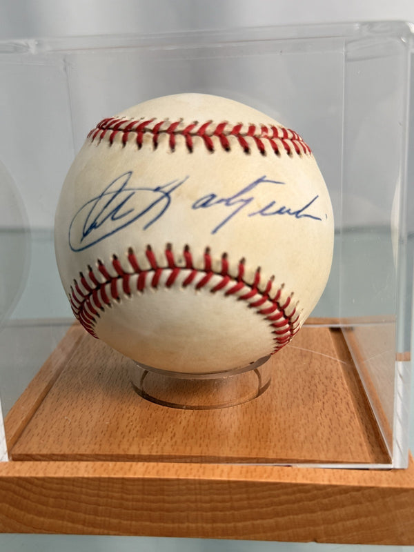 Carl Yastrzemski Signed Autographed Baseball JSA Boston Red Sox HOF