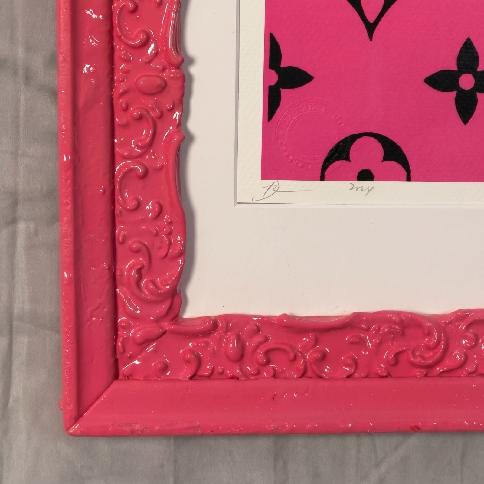 Death NYC — Andy Warhol Boxer Pink Louis Vuitton