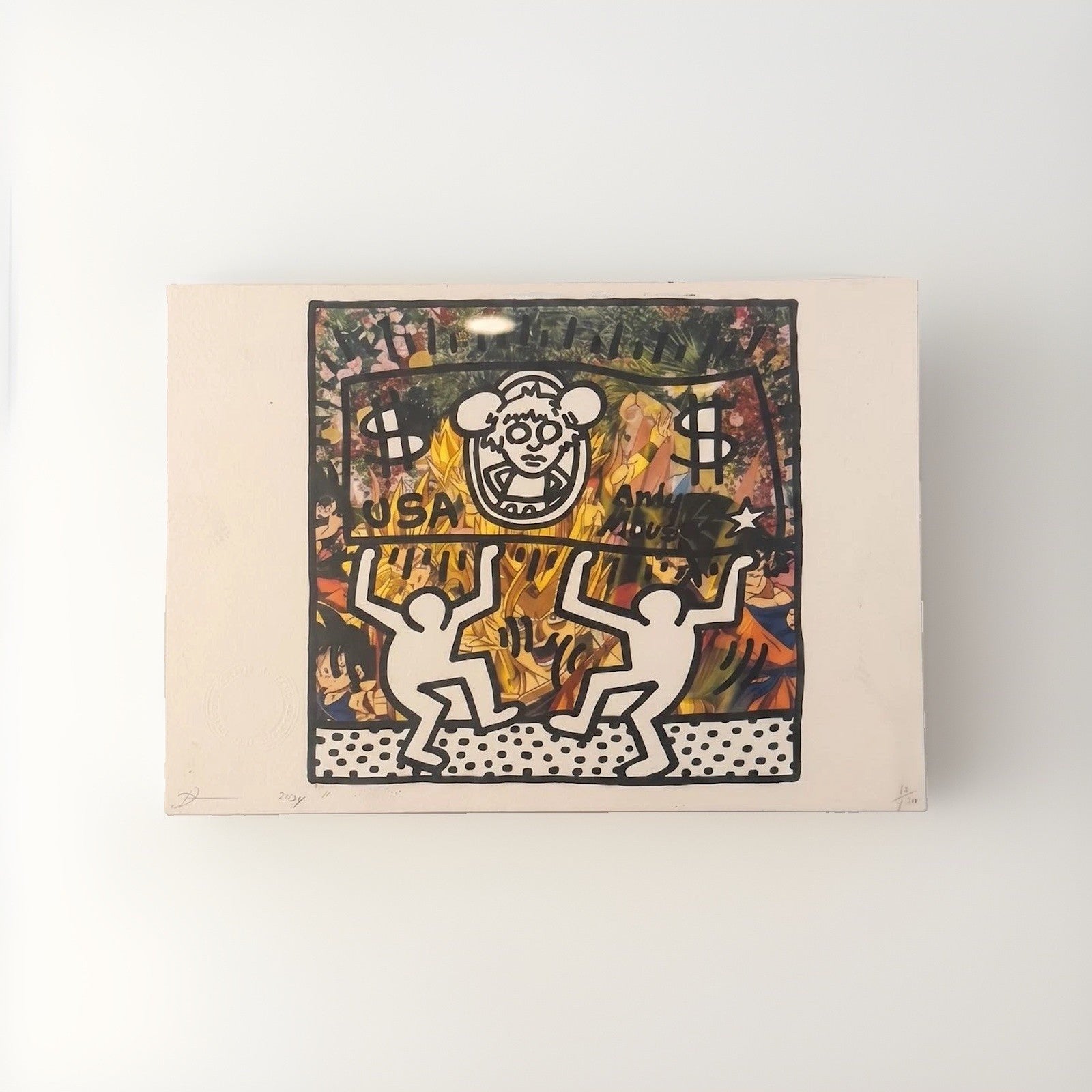 Death NYC — Haring Andy Mouse x Dragon Ball Z Signed X/100